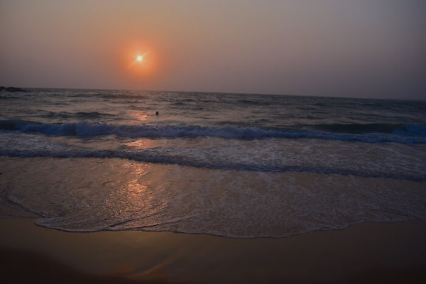 Sunset At Kovalam Beach