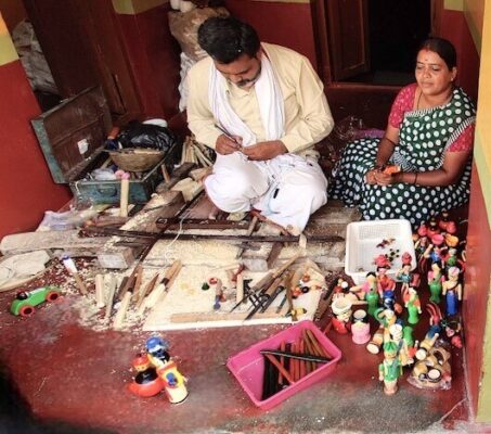 How are Channapatna Wooden Toys Made