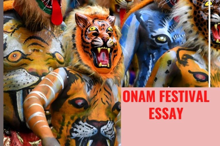 essay on hindi about onam