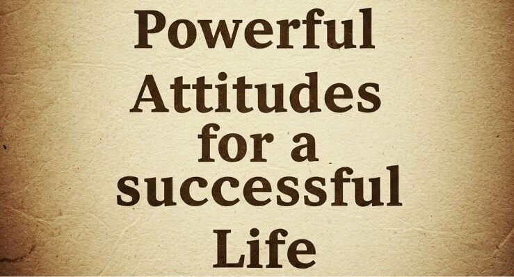 Powerful Attitudes for a Successful Life